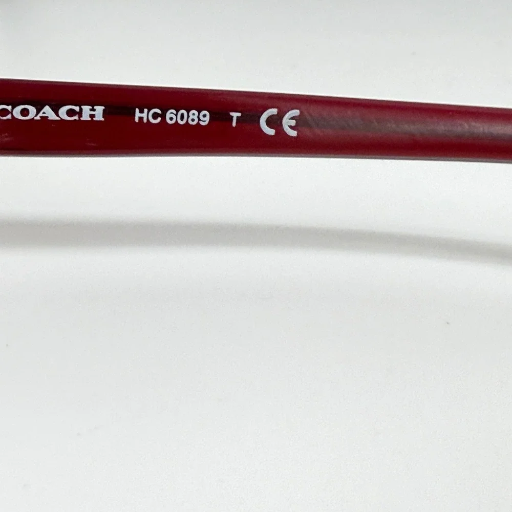 Coach HC 6089 Eyeglasses Red Sand Gradient Rectangle‎ Frames 51-16-135 22222